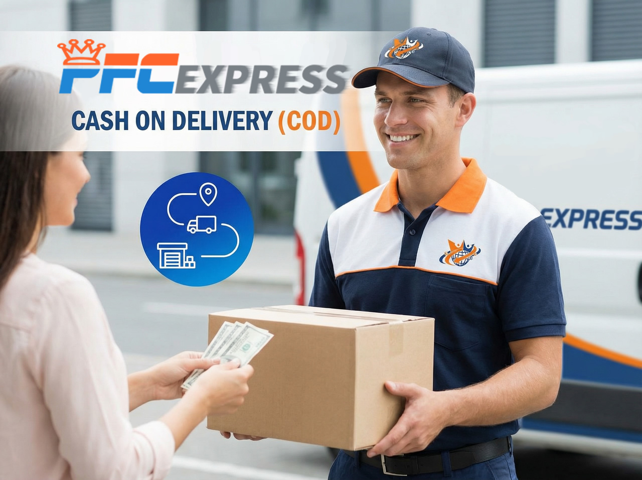PFC Cash on Delivery Services - Complete COD workflow and coverage